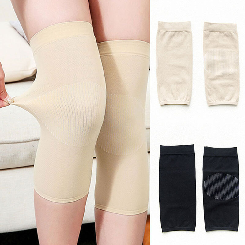 Letnie nakolanniki elastyczne długie ochraniacze kolan jednokolorowe ocieplacze na nogi izolacja kolan damskie nakolanniki w pomieszczeniach klimatyzowanych