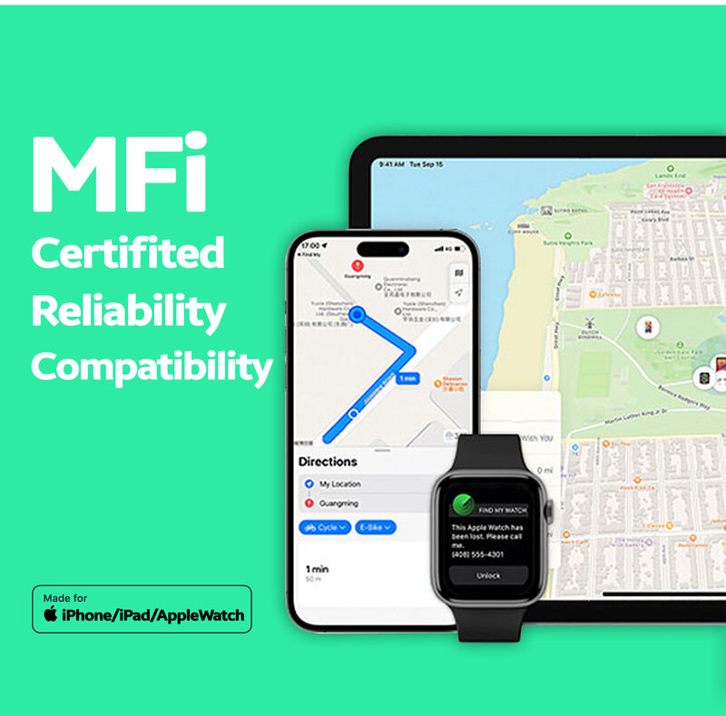 Draadloze Opladen Tracking Locatie Portemonnee Tracker Kaart Gps Locator Smart Tag Iphone Apple Device Vind Mijn Airtag Vervanging