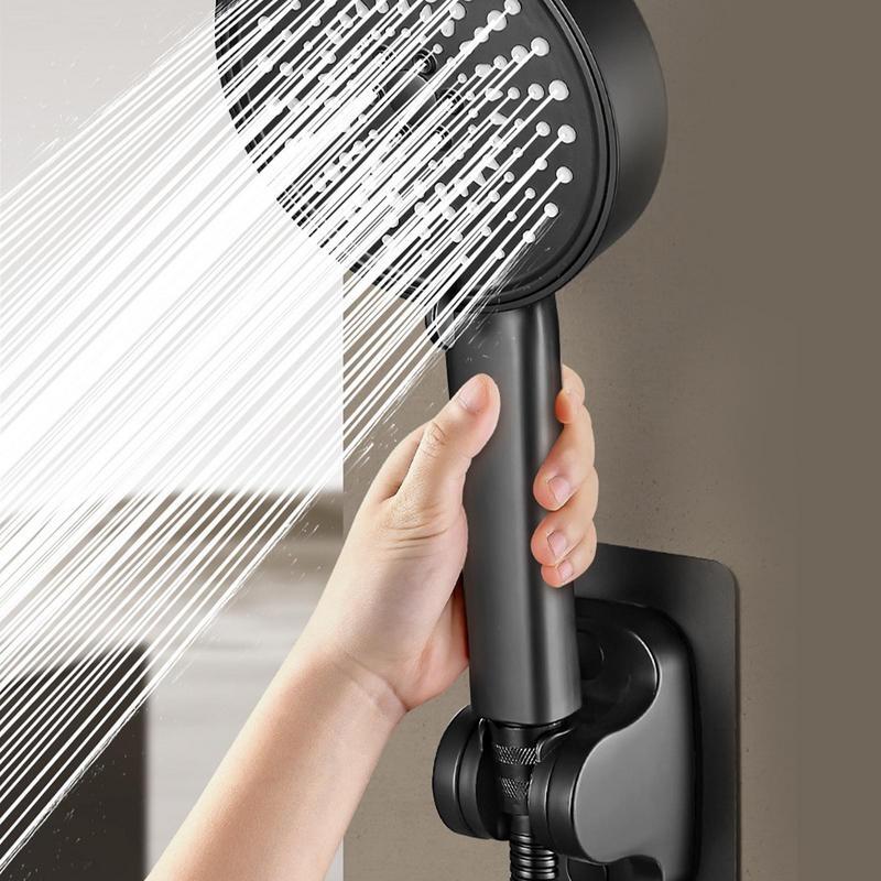 Booster Shower Head Multifunctional High Pressure Water Output Universal Adaptation Spray Head Washrooms Bathroom Accessories