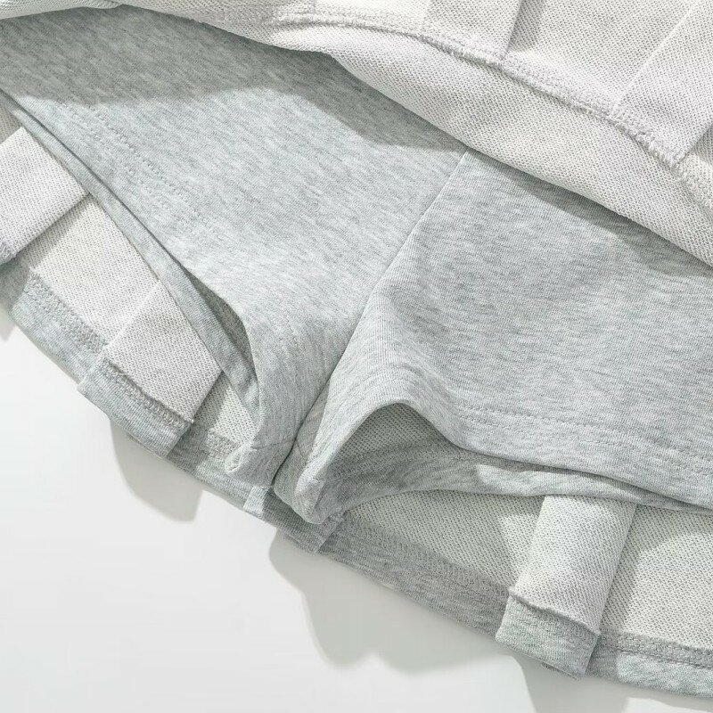 Minifalda plisada de cintura baja para mujer, Falda corta versátil de Color sólido, estilo años 2000, 2024