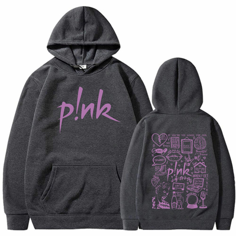 Pink Singer Summer Carnival 2024 Hoodie Men Women Fashion Harajuku Hoodies Vintage Casual Oversized Sweatshirts Coat Fans Gift