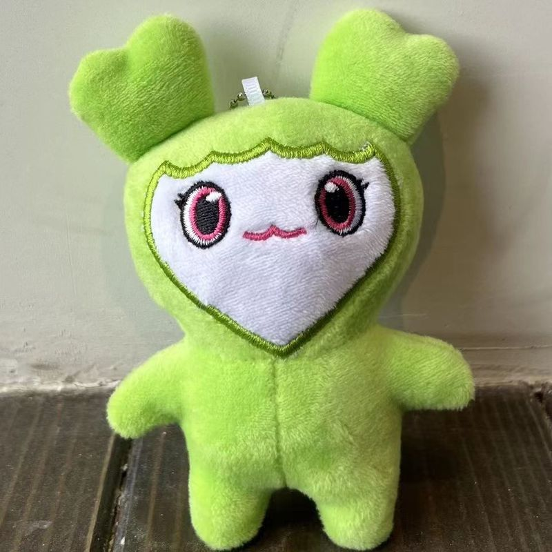 Lovelys-juguete de peluche de superestrella coreana, llavero colgante con hebilla de llave para Fans, Animal de dibujos animados, TWICE Momo
