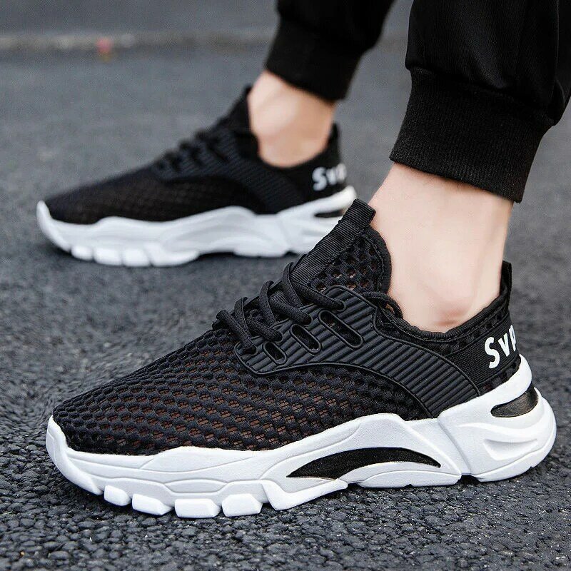 Men Shoes Sneakers Breathable Running Shoes 2023 Men Sports Shoes Mesh Comfortable Walking Female Casual Shoes Tenis Masculino