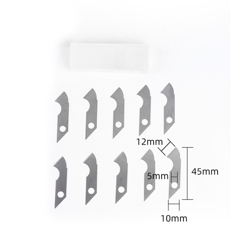 1 Pc Cutter With 10 Blades 16x3.5cm For Acrylic Plastic Sheet Plexiglass Cutter Metal Accessories Precision Cutting Tools