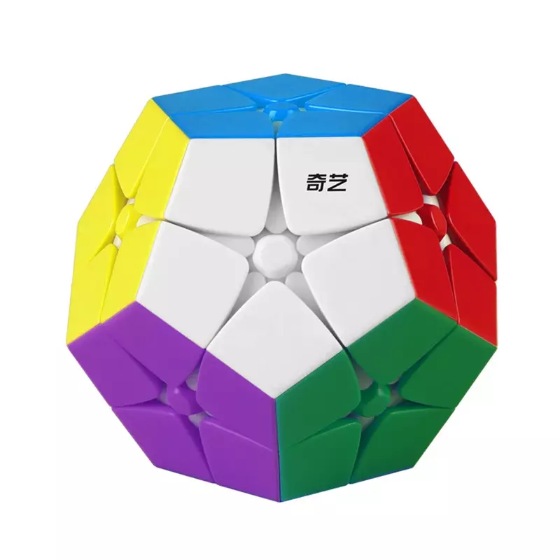 QiYi Kilominx 매직 스피드 큐브, 스티커리스 전문 피젯 장난감, QiYi 2x2 Kilominx Cubo Magico 퍼즐