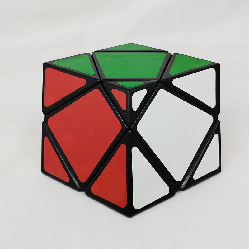Lanlan Big Skewb Squished Cube ll magische Rätsel Cubos Aufkleber profession elle pädagogische Twist Weisheit Spielzeug Spiel