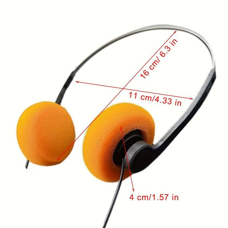 Wired Retro Nostalgic Headsets Portable MP3 Walkman Headphones Sports Fashion CD Photo Props Earphone Stereo Headset Universal