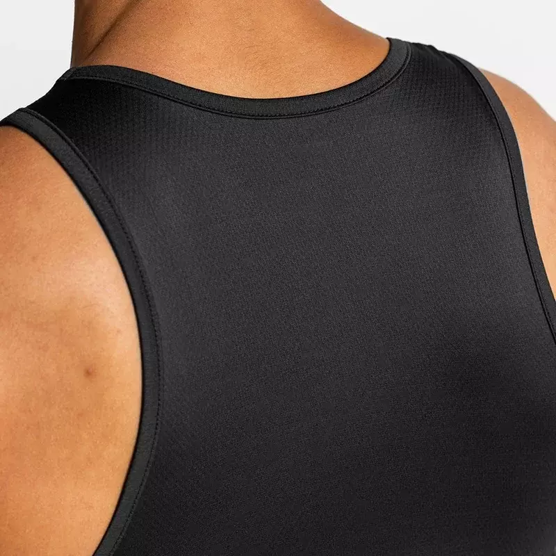 Mens Brand Sportwear Gym Workout Training Quick Dry Tank Top Mesh Vest Trend Hip-Hop Fashion Breathable  Sleeveless Singlets