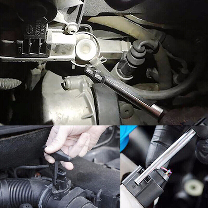 1x przyrząd do ciągnięcia do usuwania wtyczka do wiązki przewodów samochodowych ze złączem Push-Pull do użytku na czujnik MAF/cewce/reflektorów