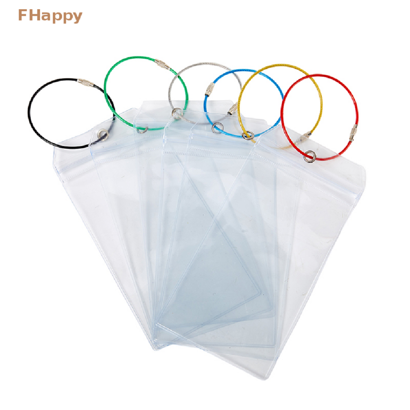 Transparent Luggage Tags Suitcases Tags PVC Waterproof Suitcase Tag Boarding Pass For Backpack Travel Bag Name LabelsIdentifiers