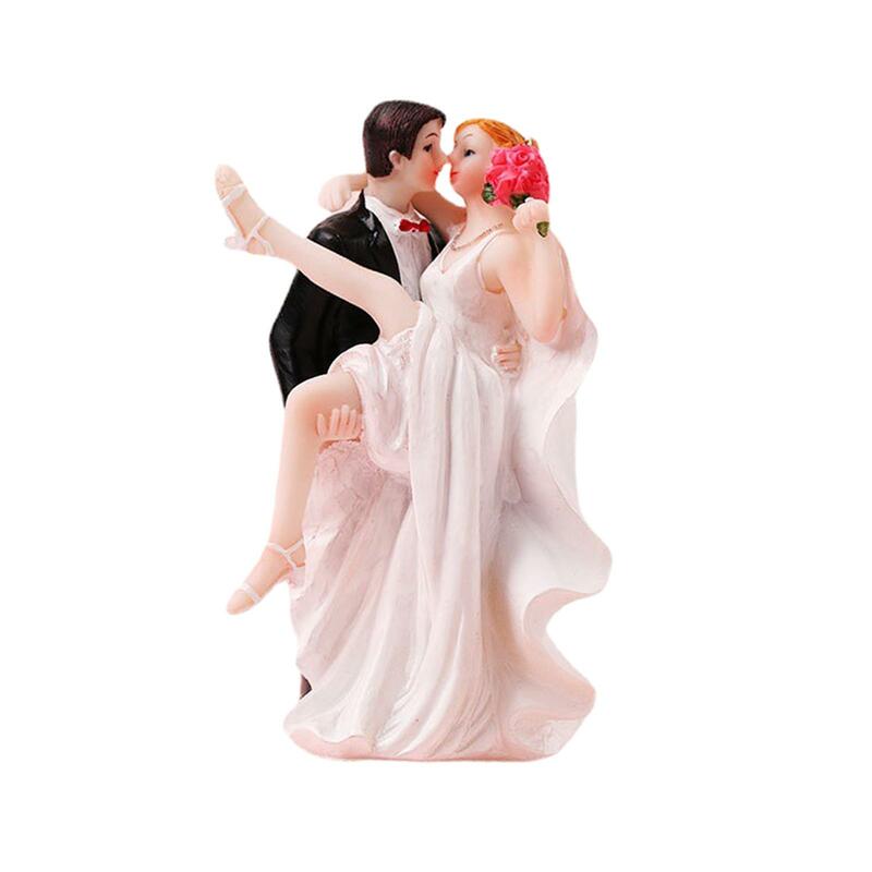 Patung Dekorasi kue pernikahan, hiasan atas patung pengantin pria dan wanita untuk dekorasi