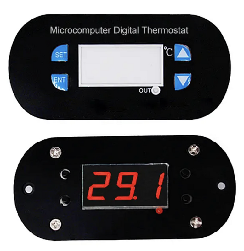 Incubateur d'oeufs numérique de bonne qualité, thermostat, contrôleur de température pour le chauffage et le refroidissement