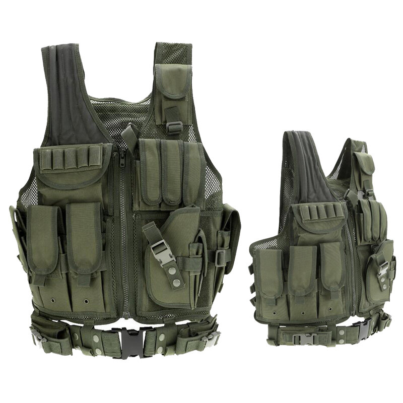 Gilet tattico uomo Cs Molle Armor Vest Outdoor Tactical Gear Army Paintball Airsoft Vest caccia Body Armor