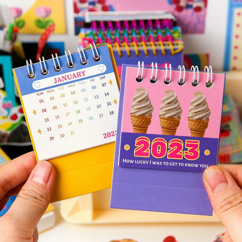 Przydatne Planner kalendarz dobra jakość wykonania materiały biurowe kreatywne, na biurko kalendarz dekoracji papieru kalendarz papierowy do sypialni