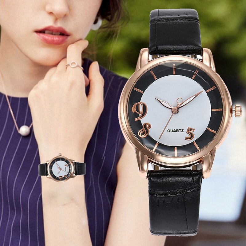 섬세한 석영 손목 시계, 여성용 쿼츠 시계, 정확한 석영 시계, 화려한 타원형