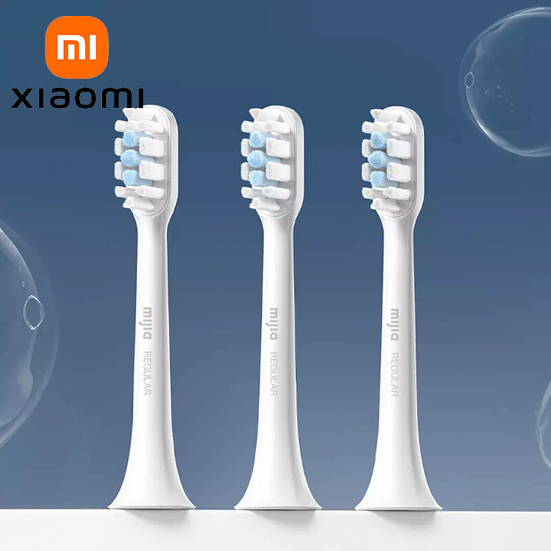 XIAOMI MIJIA T301/T302โซนิคไฟฟ้าแปรงสีฟันหัวแปรงเปลี่ยนหัวแปรงสำหรับ T301 T302แปรงสีฟันหัวฉีด