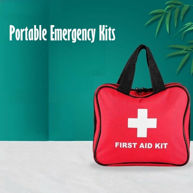 Kit de emergencia portátil de GJ-B09 para exteriores, sujeción de coche, impermeable, Kit de almacenamiento de protección para el hogar, Kit de rescate, 93 piezas