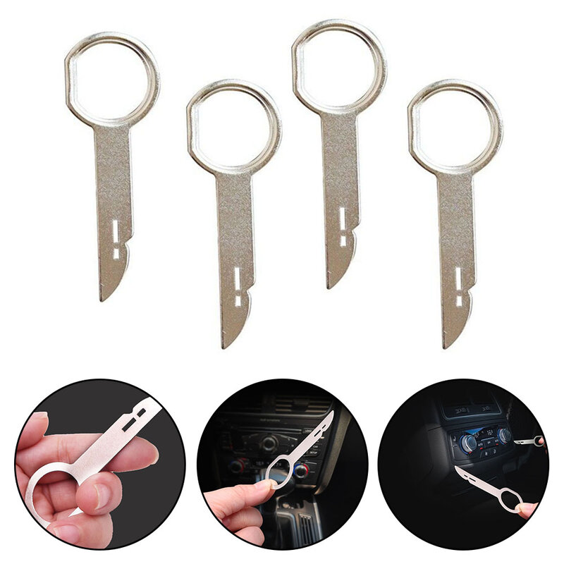 Brand New High Quality Universal Radio Release Tool Release Keys Car For Ford For Mercedes Car Navigation Host Removal