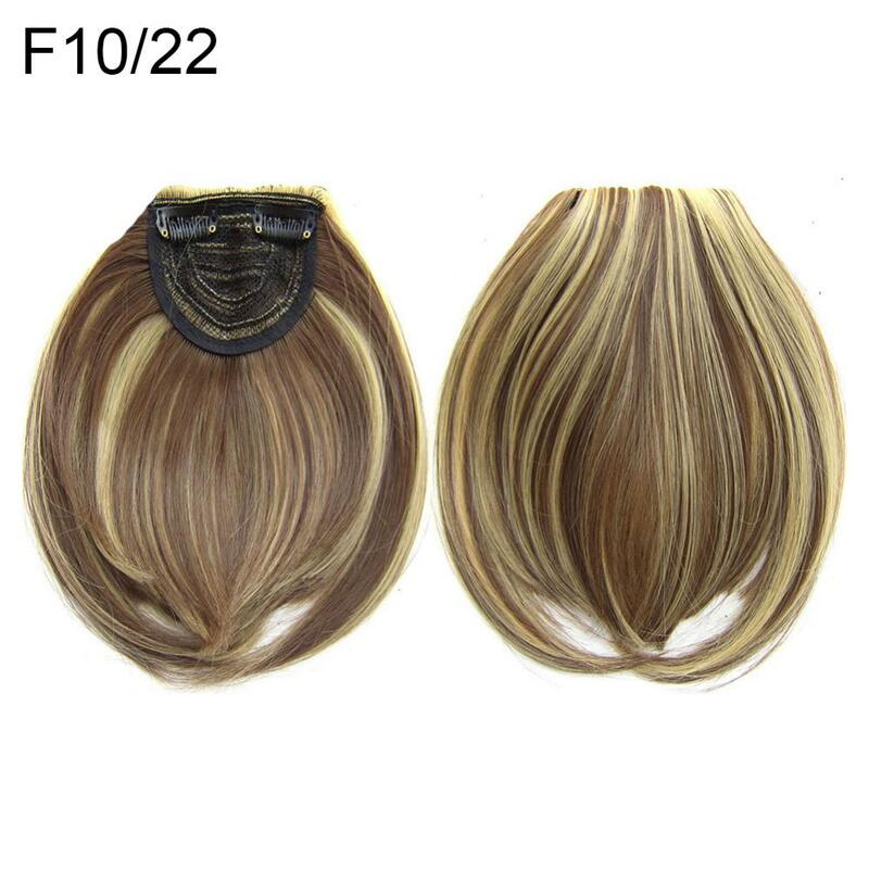 Synthetic Air Bangs Natural Short Fake Hair Fringe Extension Clip In Hairpieces Accessories Air Bangs Invisible Wig Hairpiece