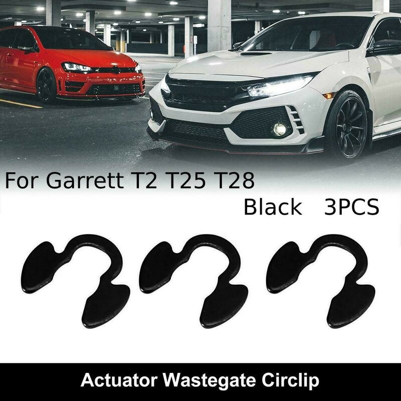 Durable High Quality New Parts Sturdy Useful Actuator Wastegate Circlip Replacement Turbocharger Black Clip E Arm