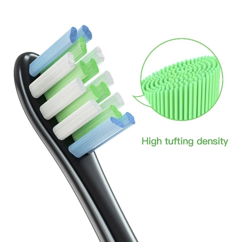 For Oclean Flow/X/ X PRO/ Z1/ F1/ One/ Air 2 /SE Brush Heads Soft DuPont Sonic Toothbrush Vacuum Bristle 7pcs Replacement Heads