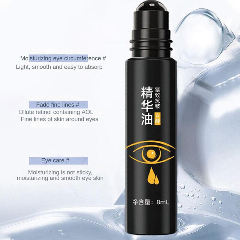 8ml Anti-Wrinkle Eye Essence Oil Anti-aging Remover Dark Eye Care Wholesale Skin Circles Care Bag Puffiness Against J2G9