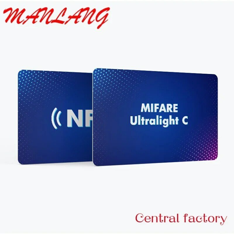 Tarjeta NFC de PVC con impresión personalizada, ISO14443A, 13,56 Mhz, HF, legible y grabable, publicidad, para transporte público