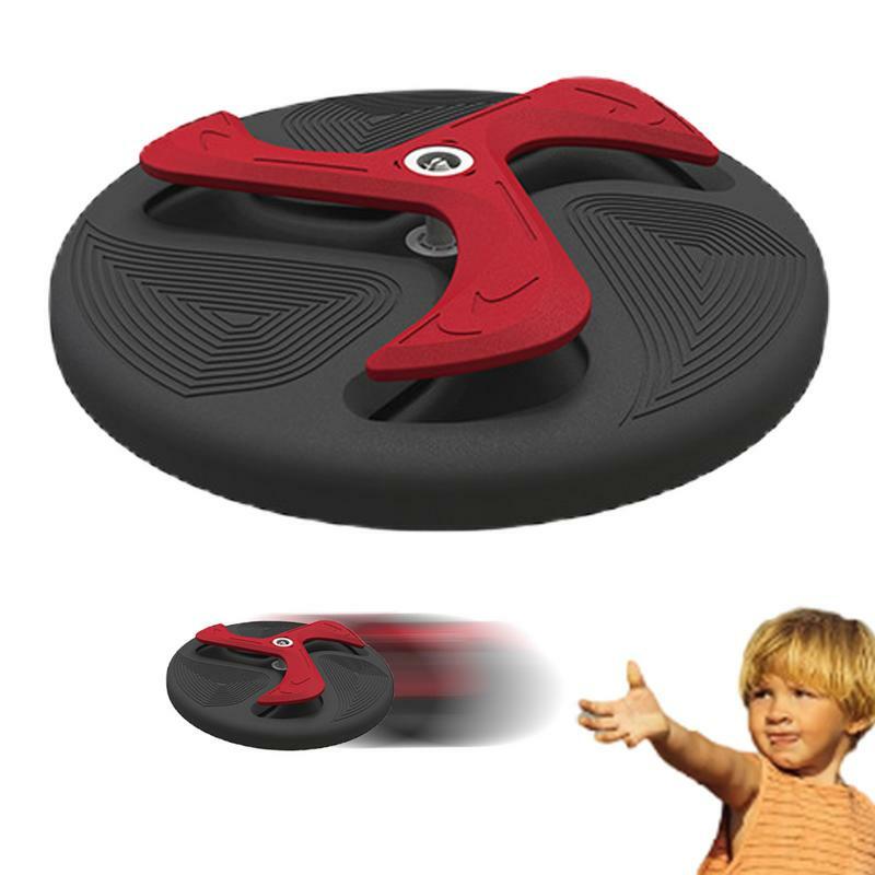 Platillo volador 2 en 1 para niños, juguete de disco volador para jugar al aire libre, platillo volador Flexible para césped de patio trasero