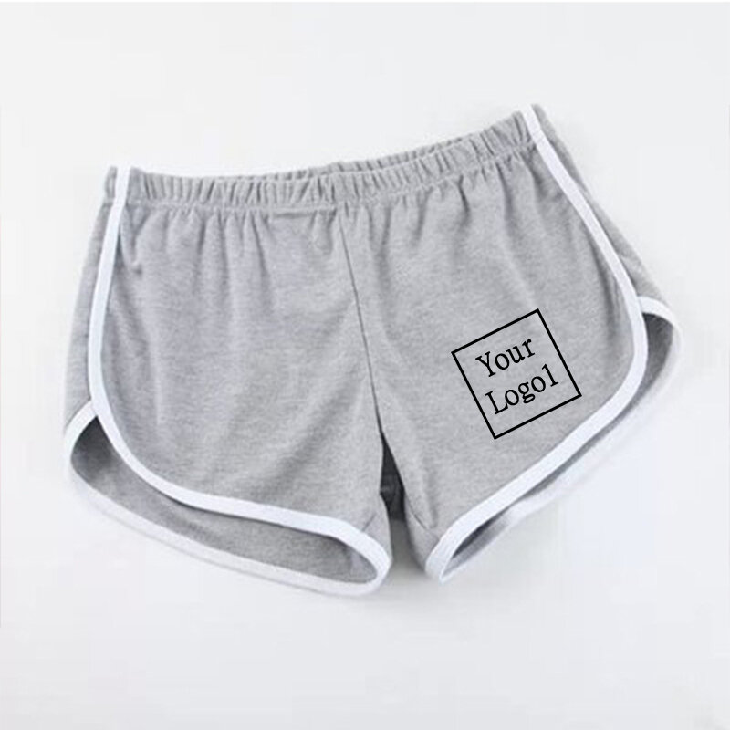 Short de Plage Sexy avec Logo Personnalisé pour Femme, Pantalon Court, Grande Taille, Vêtements d'Été Mignons