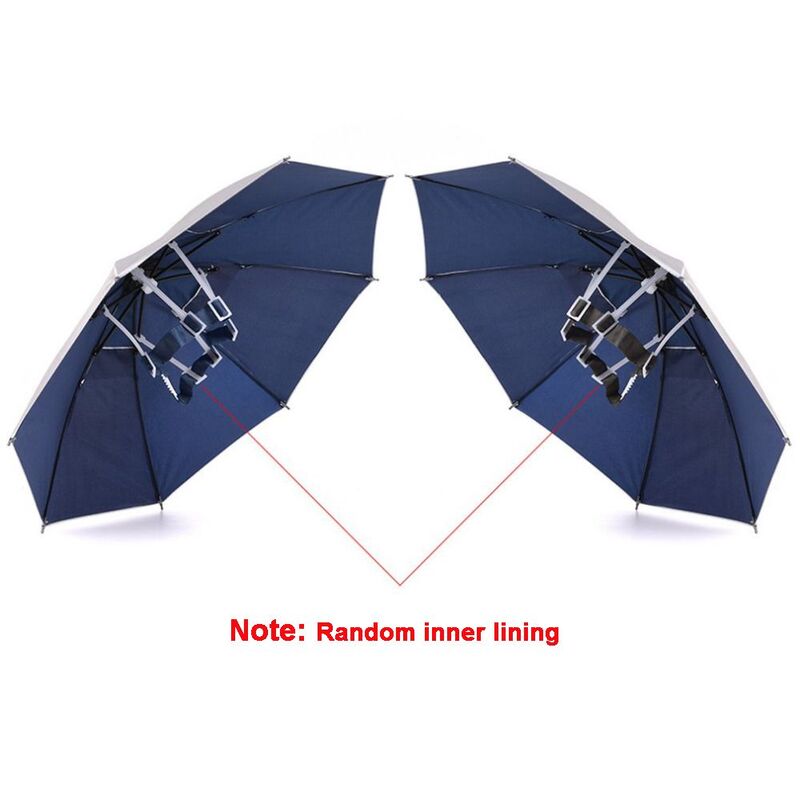 Lightweight Camping Foldable Waterproof Sunshade UV Protection Anti-Rain Umbrella Cap Umbrellas Fishing Caps Sun Hat