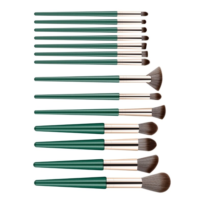 14x Professional Brush Set Makeup Brushes Set Full Face Make Up Brushes Concealer Brush Powder Brush Eye Brush