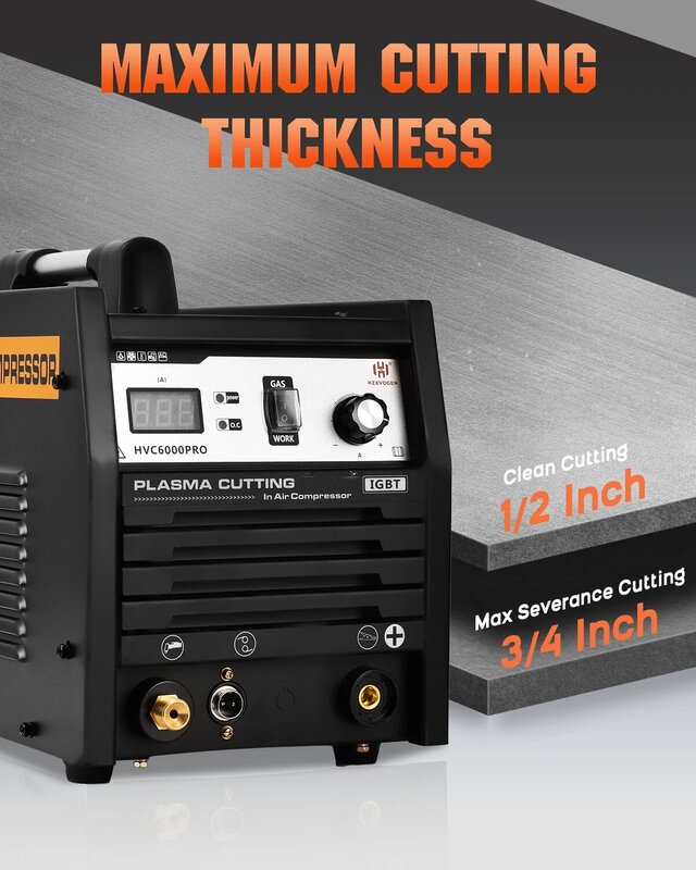 HZXVOGEN – Machine à souder à Plasma avec compresseur intégré et pompe à Air pour outils en cuivre et en acier inoxydable