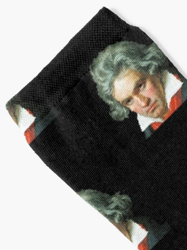 Beethoven Retro Kaus Kaki Pria Kaus Kaki Pria Hangat Kaus Kaki Musim Dingin Wanita