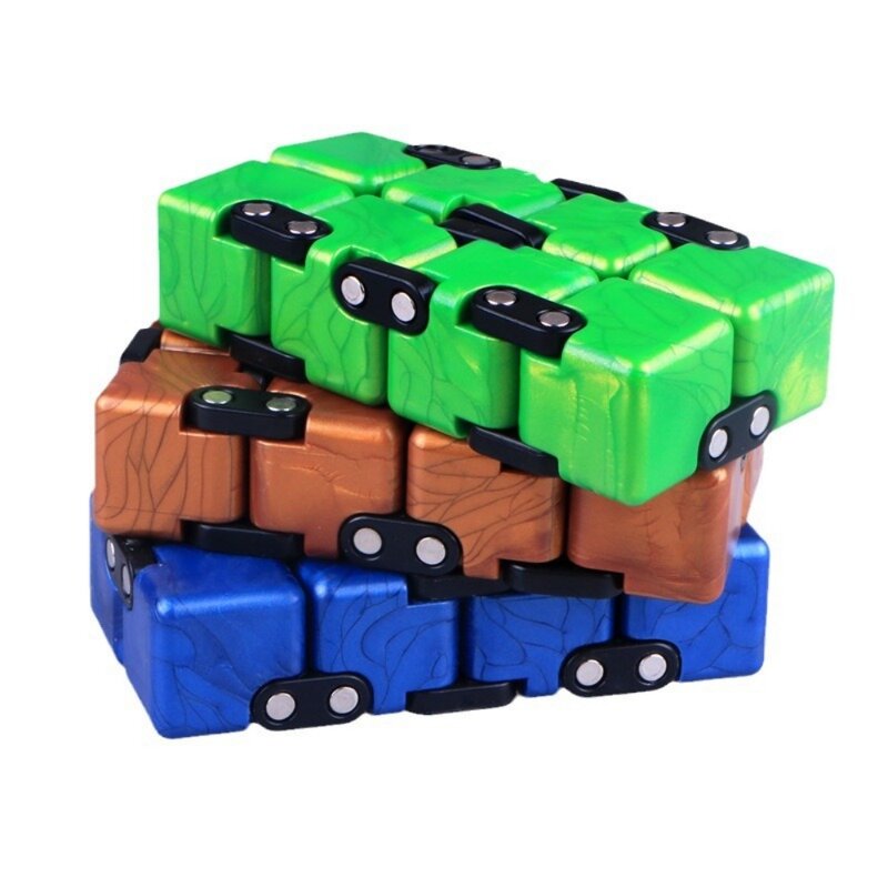 QiYi 스피드 큐브 크레이지 큐브, 2x2x2 무한 매직 큐브, 휴식 압력 완화, 2 레이어 큐브 퍼즐 장난감, 어린이 선물