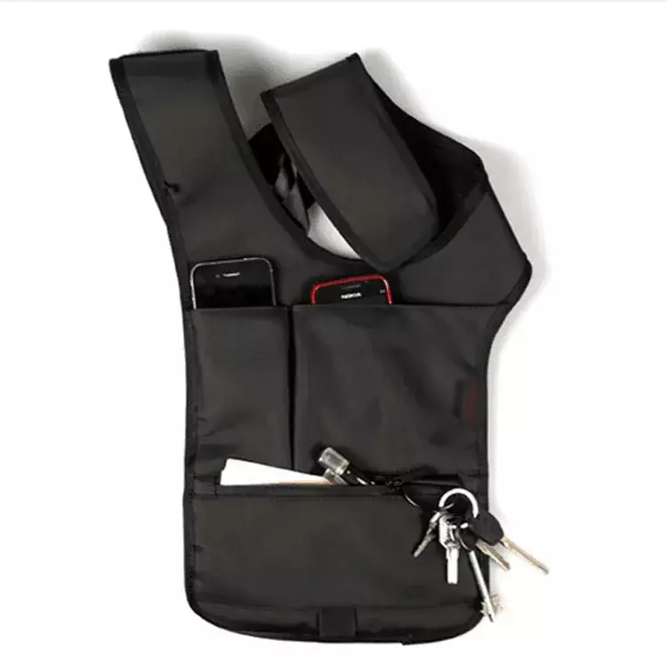 Мужская защитная кобура на ремне, рюкзак для подмышек, сумка для телефона с защитой от кражи, поясная сумка с защитой от кражи