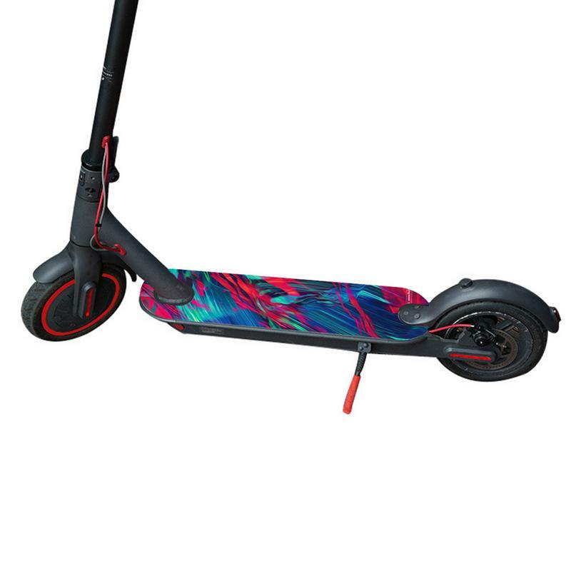 Esteira do pedal para o "trotinette" elétrico, protetor solar impermeável, esteira matte, etiqueta, acessórios do skate