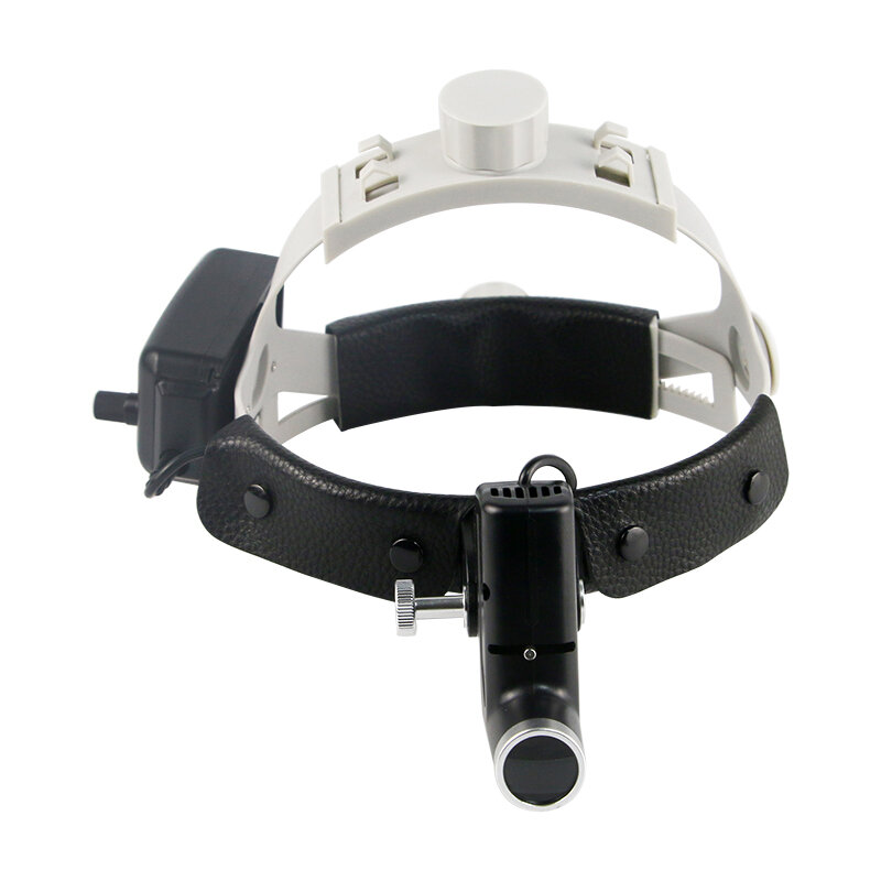 5W ENT Headlight Surgical Wireless LED Head Light Dental Binoculars Dental Loupes with Light Headband Dental Magnifying Glass