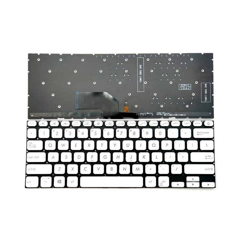XIN-Keyboard Laptop lampu latar US Rusia untuk Asus VivoBook S13 S330 S330U S330F X330 X330UN X330UA S330FA S330FN S330FL S330UA