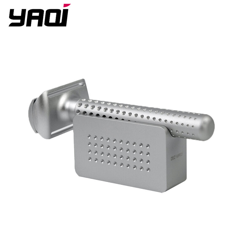 Yaqi Sputnik-maquinilla de afeitar y soporte de seguridad para hombre, de aluminio
