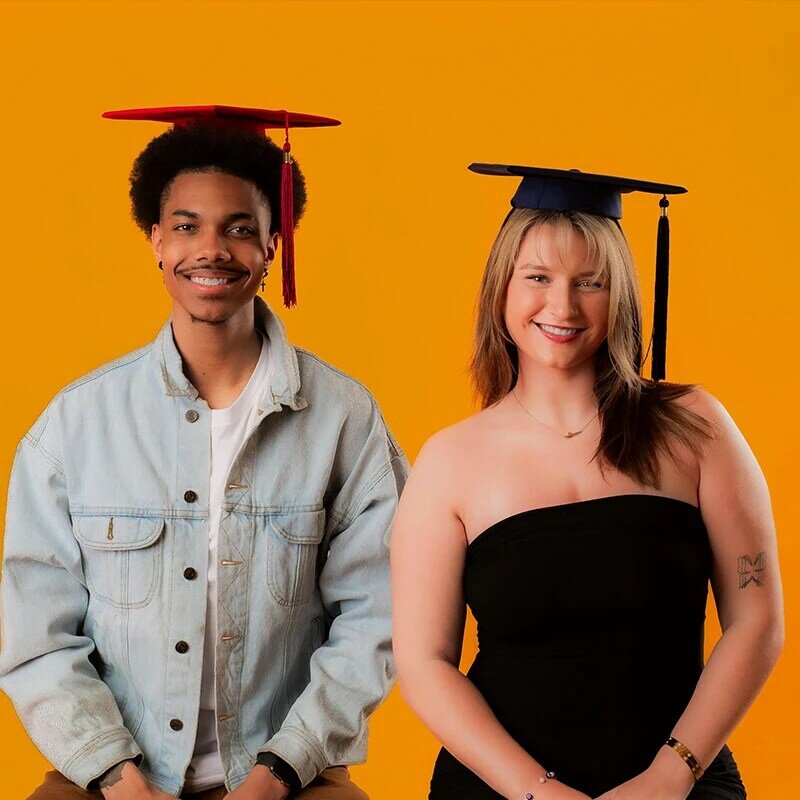 Non-Slip Graduation Cap Insert, Cap Estabilizador, Plastic Grad, Insert Headband, Fixa seu boné de graduação para mulheres e homens