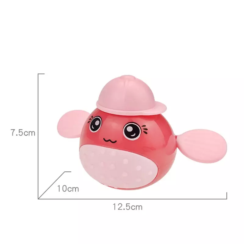 Cute Swimming Globefish Crown Pool Toys for Baby, Classic Chain, Water Playing Toys for Kids, Beach, Clockwork