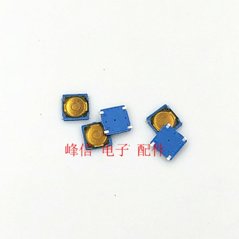10Pcs SMD Sheet Membrane Key Switch With Point 4.5*4.5*1 Patch 4 Feet Small Micro-motion Tact Switch