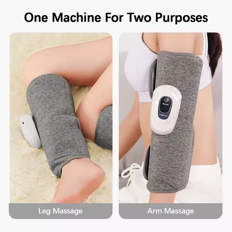 Intelligente Bein massage 3 Modi Vibration Beinluft kompression massage gerät drahtlose elektrische Luft kompresse Fuß luftdruck massage