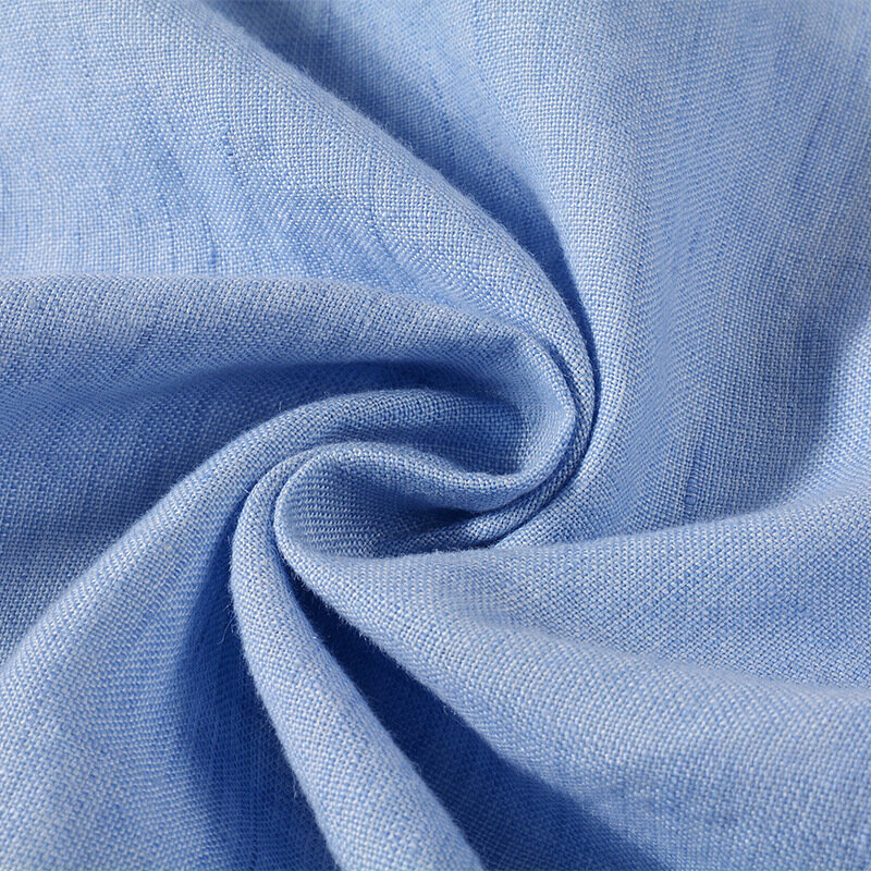 Брендовая Высококачественная Льняная мужская рубашка Mrxmus Dutit с длинным рукавом, Новинка весна-лето 2023, деловая Повседневная рубашка, Топ