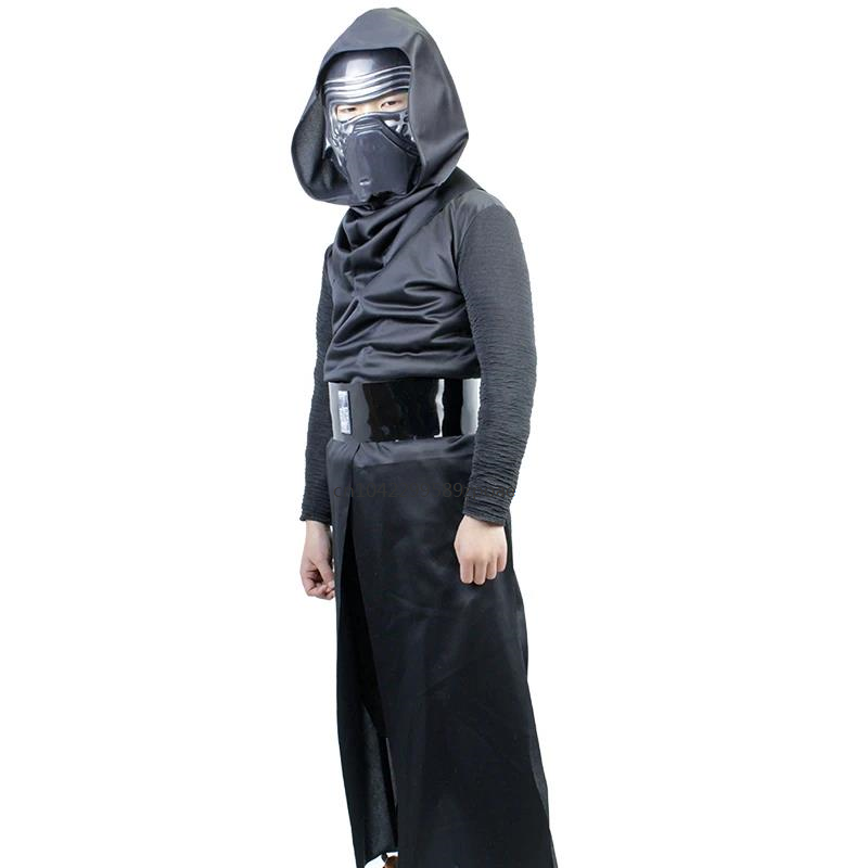Kylo Ren-ropa de Cosplay clásica de lujo para niños, disfraz de película de Halloween, 2024