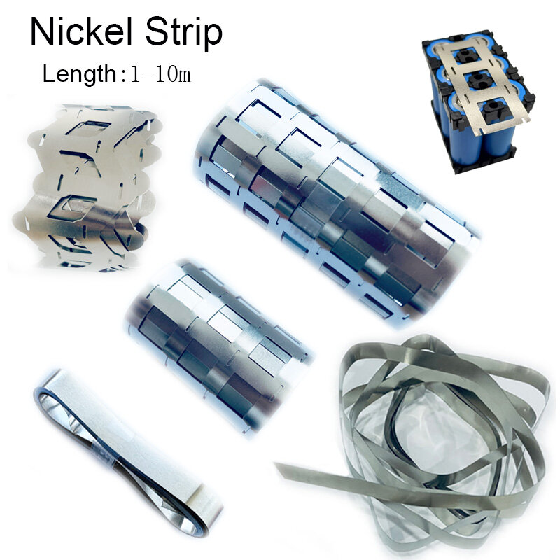 スポット溶接用ニッケルメッキストラップ、ニッケルストリップ、21700 li-バッテリー、1-10メートル、2p-6p、18650、0.15x25.5mm、0.15x32.5mm、0.15x39mm