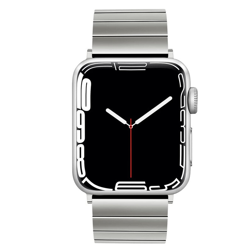 สายรัดข้อมือสำหรับนาฬิกา Apple อัลตร้า2สาย45มม. 44มม. 42มม. สายโลหะสแตนเลสสตีลสำหรับ iWatch SE 9 8 7 6 5 SE 41มม. 40มม.