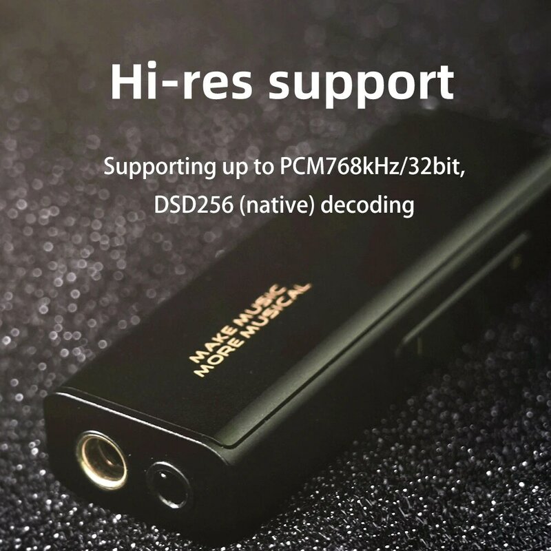Hiby FC4 mqa 16X ดองเกิล Type C USB DAC เครื่องถอดรหัสเสียง HIFI หูฟังขยาย ES9219 DSD256สำหรับ Android iOS Win10 Mac การ์ดเสียง