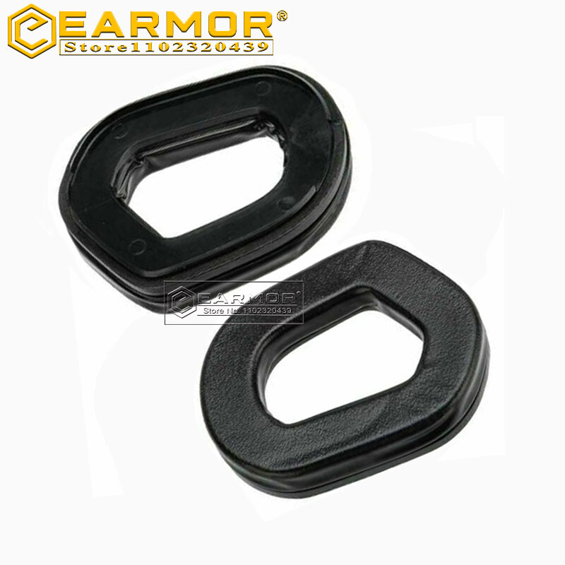 Earmor Headphone taktis, sepasang bantalan telinga silikon S03 Aksesori cocok untuk M31/M32/M31H/M32H