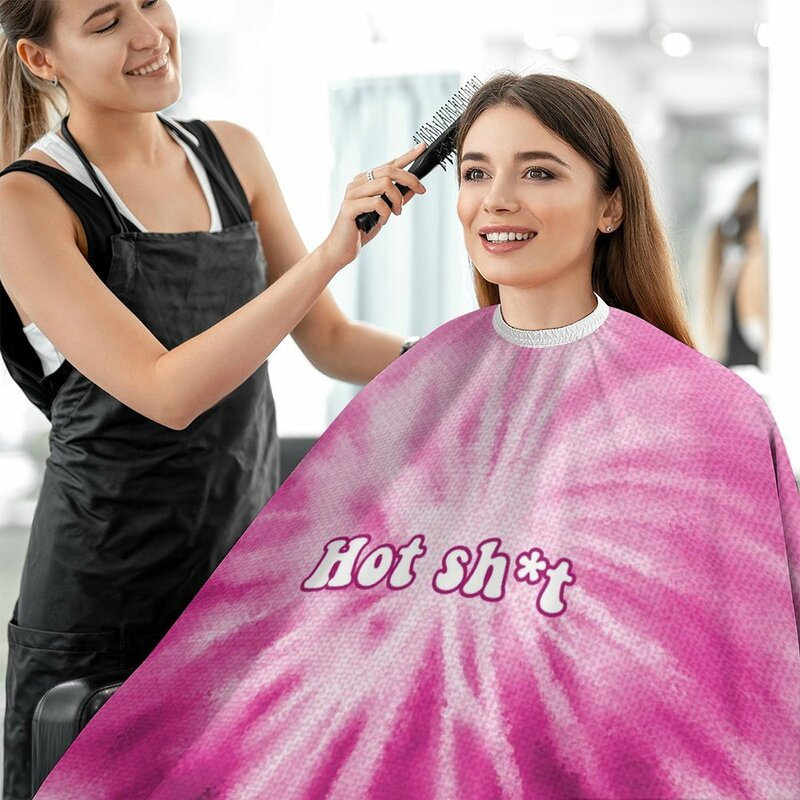 Haircut Barber Cape for Men, Professional Salon Cape with Snap Closures, Hairdresser Cape for Adults Tie Dye  Phoncover